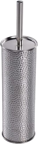 مجموعة فرش المرحاض هوم بيزكس باللون الفضي المطروق، 2 قطعة، من الفولاذ المقاوم للصدأ in Kuwait