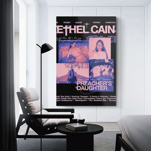 BCZZGUI Ethel Cain 4 Canvas Poster Bedroom Decoration Landscape Office Valentine's Birthday Gift Unframe-style12x18inch(30x45cm) in Saudi Arabia