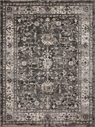 سجادة Loloi II Estelle فحمي/رمادي مقاس 7'-10" x 10'-2" in Saudi Arabia