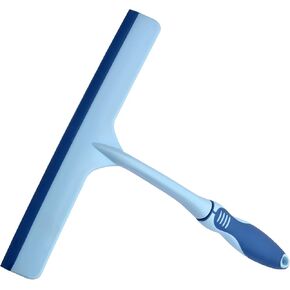 Aliglow All Purpose Stainless Steel Squeegee for Glass Shower Doors, Car Window, Home Mirrors, Bathroom Shower Cleaner Wiper 10 inches