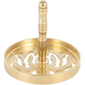 1pc Ash Press Incense Burner Accessories Brass Incense Press Brass Censer Supply