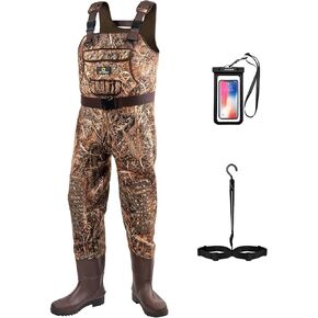 حذاء وادرز للرجال من دراي كود، مصنوع من النيوبرين المقاوم للماء ومناسب لصيد البط وصيد الاسماك in Kuwait