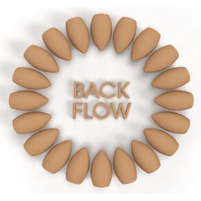 1.25'' BACKFLOW Unscented 100% Natural JOSS Powder 100 Incense Cones - Ideal for Waterfall Burner and Holder, Add Any Aroma Depot Fragrance Oil to Make Your own Scented Cones. (100 Cones)