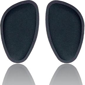 CB 4-Pairs Forefoot Shoe Metatarsal Pads, Ball-of-Foot Sponge Cushions Inserts Insoles, Shoes Too Big, Foot Pain Relief, for Men & Women, Kids Shoes, Style C-Nude