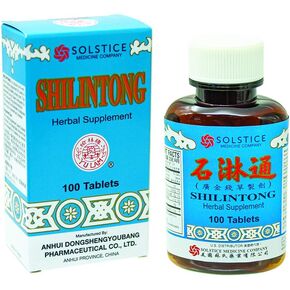 Shilintong Herbal Supplement (Supports Urinary Tract, Kidney & Bladder Stone Cleanse)(100 Tablets)(1 Bottle)(Solstice)