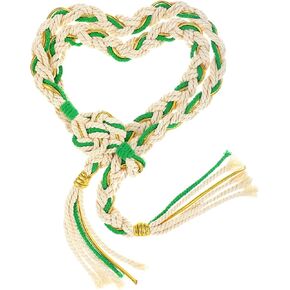Handfasting الحبل الزفاف لاسو حبل مع المعلقات لازوس بارا بودا الزفاف الحبل التقليدي سلتيك نمط ريفي الزفاف لاسو لحفل لازو بارا بودا هدية الزفاف (الأبيض، الحب) in Kuwait