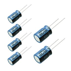 4 pcs Nichicon KA Capacitors 50V 100uf Audio Grade