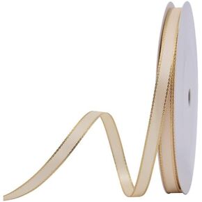 1 Inch Organza Polka Dot Ribbon, 10 Yards Per Roll, 2 Rolls
