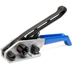 IDL Packaging IDL-1150 Silent Strapping Tensioner with Cutter for 1/2" to 3/4" Polyester (PET) and Polypropylene (PP) Strapping, USA Made − Heavy-Duty Windlass-Type Banding Tool