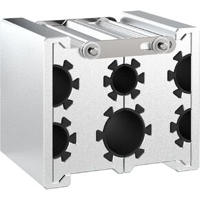 Universal Clamp Collets Barrel with 4 Openings, Constructed from Aircraft Grade Aluminum with Thick Anti-slip Non-Marring Surface