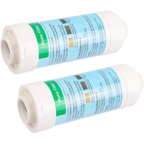 2PCS Toilet Bidet Seat Water Filter Replacement for Luxe Bidet NEO 185 180 110 Bidet Seat Attachment lasts Up to 6 Months