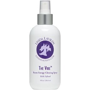 The Vibe Spray, Room Cleansing Spray, Made With Essential Oils, Use To Cleanse Negative Energy, Alternative For Smudging and Burning of Sage, Made in USA, By Linda Lauren in Saudi Arabia