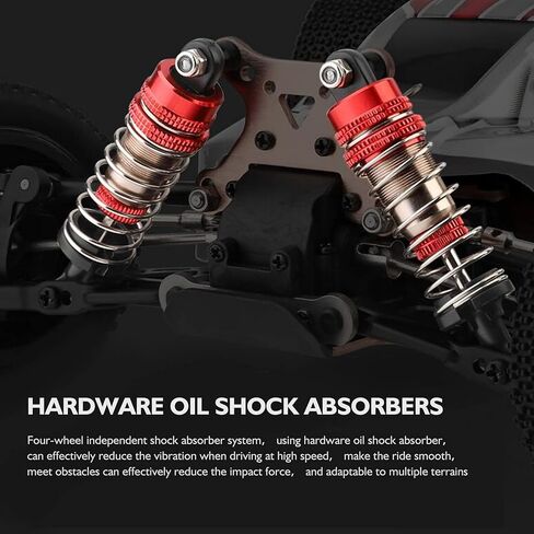 GoolRC Wltoys RC Car WLtoys 144001 4WD 2.4GHz RC Buggy Off-Road Drift Car with RTR Aluminum Alloy Chassis Fast RC Cars with 1 Batteries, Remote Control Car for Adults Kids (Green) in Saudi Arabia