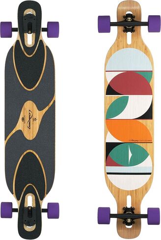 لوحات محملة Dervish Sama Bamboo Longboard Skateboard كاملة in Kuwait