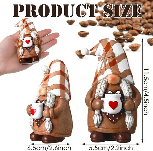 Chunful 2 Pcs Bee Gnomes Decorations Resin Honey Bee Gnomes Kitchen Home Ornaments Bumble Gnomes Summer Fall Gnomes Decor Spring Sunflower Gnome Funny Swedish Tomte Gnome Table Figurines in Kuwait