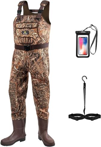 حذاء وادرز للرجال من دراي كود، مصنوع من النيوبرين المقاوم للماء ومناسب لصيد البط وصيد الاسماك in Kuwait