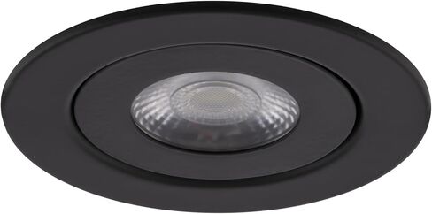 إضاءة WAC، مجموعة Lotos 4in LED مستديرة قابلة للتعديل 5-CCT قابلة للتحديد 2700K-3000K-3500K-4000K-5000K باللون الأبيض in Saudi Arabia