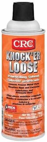 CRC Knock’er Loose Plus المذيب المخترق 03027 – [محمر] 11.5 وزن. أونصة، مذيب ومزلق من الدرجة الصناعية مع تأثير صدمة التجميد in Saudi Arabia