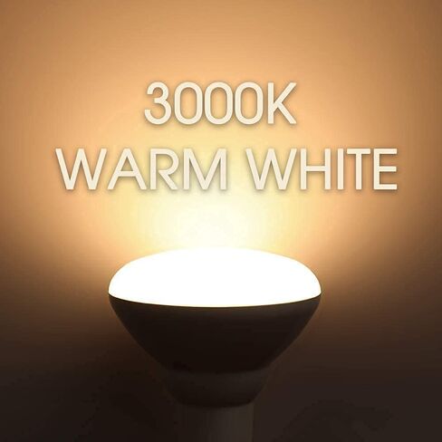 ENERGETIC LED Recessed Light Bulbs BR30, 105W Equivalent, 1500LM, Dimmable, Warm White 3000K, Indoor Flood Lights for Recessed Cans, UL Listed, 6 Pack in Saudi Arabia