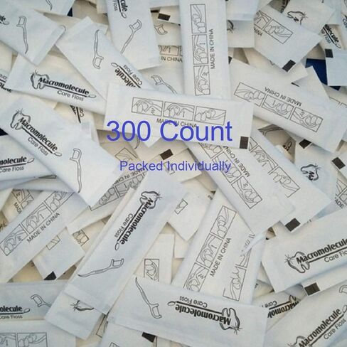 كل ملفوفة بشكل فردي لتنظيف الأسنان والعناية بالجزيئات الكبيرة وخيط تنظيف الأسنان للسفر والفندق والمطاعم (150) in Kuwait