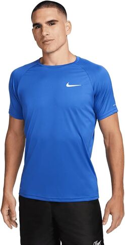 Nike Men's Dri-FIT UPF 40+ Hydroguard (US, Alpha, Medium, Regular, Regular, Game Royal Blue) in Saudi Arabia