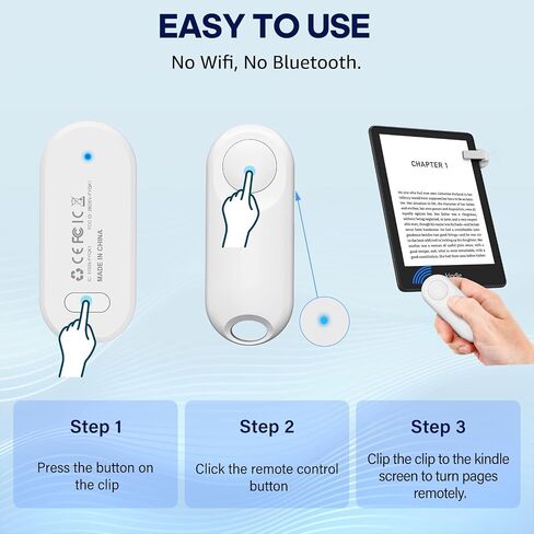 جهاز التحكم عن بعد من Oresoc RF لجهاز Kindle Paperwhite، ملحقات Kindle الصور والفيديو عن بعد للكتب الإلكترونية iPhone iPad Android والأجهزة اللوحية قراءة الروايات المصورة in Kuwait