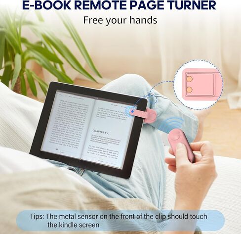 جهاز التحكم عن بعد من Oresoc RF لجهاز Kindle Paperwhite، ملحقات Kindle الصور والفيديو عن بعد للكتب الإلكترونية iPhone iPad Android والأجهزة اللوحية قراءة الروايات المصورة in Saudi Arabia