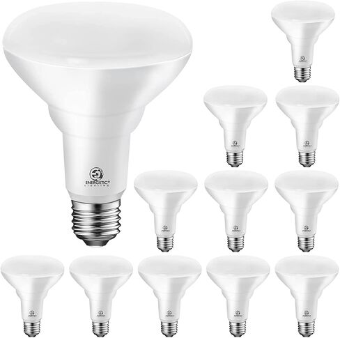 ENERGETIC LED Recessed Light Bulbs BR30, 105W Equivalent, 1500LM, Dimmable, Warm White 3000K, Indoor Flood Lights for Recessed Cans, UL Listed, 6 Pack in Saudi Arabia