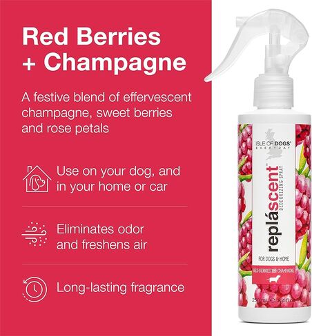 Isle of Dogs Replascents Odor Neutralizing Spray, Cotton + Fresh Orchid, 8 Ounce (734-8) in Kuwait