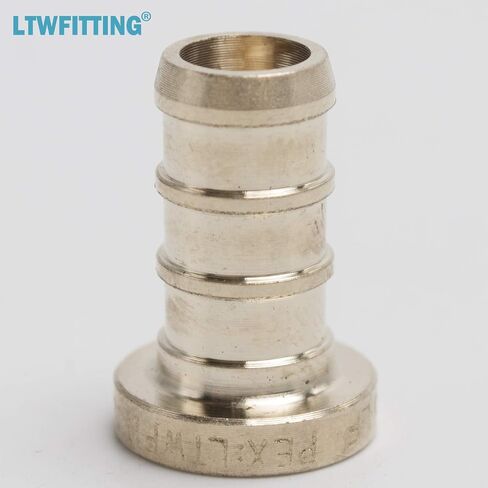 LTWFITTING مقابس PEX مقاس 3/8 بوصة (LF)، تركيبات تجعيد نحاسية (عبوة من 10) in Saudi Arabia