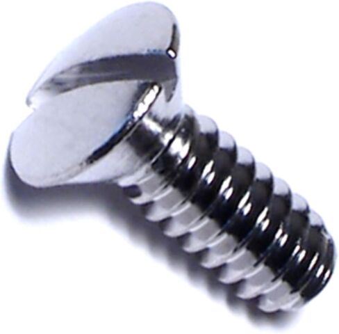 014973171605 براغي صنبور ذات رأس بيضاوي مشقوق، 10-24 × 1/2، قطعة-15 in Saudi Arabia