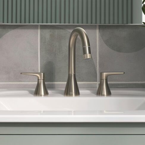 American Standard 7061821.002 Aspirations Widespread Pull-Down Bathroom Faucet, 1.2 GPM, Chrome in Saudi Arabia