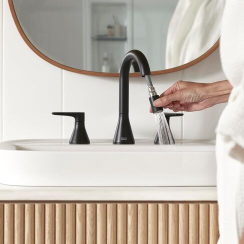 American Standard 7061821.002 Aspirations Widespread Pull-Down Bathroom Faucet, 1.2 GPM, Chrome in Saudi Arabia