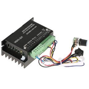 Brushless Motor Controller CNC Brushless Spindle Driver WS55-220 DC 48V 500W BLDC Motor Driver Controller DC Motor Speed Controller with Cable