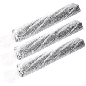 Rug Storage Bag, Pack of 3, Fit for Rolled Rug up to 10'x 14', Clear Plastic Rug Bags for Carpets Runners Perfect for Rug Storage/Moving/Packing/Shipping and Other Foldable Large Objects