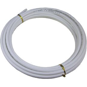 Malida Size 1/4 Inch, 10 Meters 30 feet Length ro water Tubing Hose Pipe for RO Water purifiers System (white)