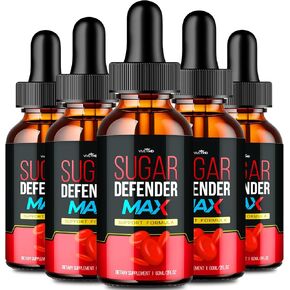 Sugar Defender Drops Max - Sugar Defender 24 Drops Max - Sugar Defender Drops Reviews, Sugar Defender Liquid, Sugar Defender Supplement Advanced Formula (5 Pack)