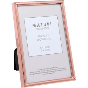 Maturi Silver Plated Photo Frame - Thin Edge, 5 x 7-inch (13 x 18cm)
