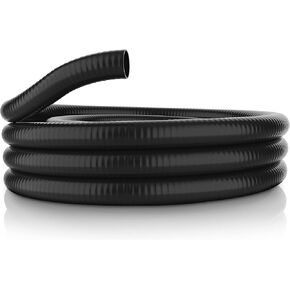 Alpine Corporation PH034BK 3/4" ID Black X 50FT PVC Hose, 100'