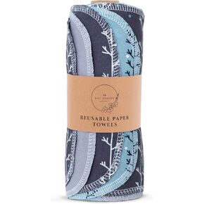 May Bright - Reusable Paper Towels Washable Roll - Cloth Paper Towel Replacement - Zero Waste - 15pk