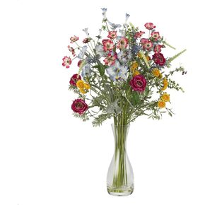 Nearly Natural Veranda Garden Silk Flower Arrangement