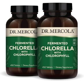 Dr Mercola's Premium Fermented Chlorella 450 Tablets in Saudi Arabia