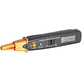 Hioki 3246-60 HiTester Pen-Sized Digital Multimeter with Flashlight, 42 Megaohms, 600V