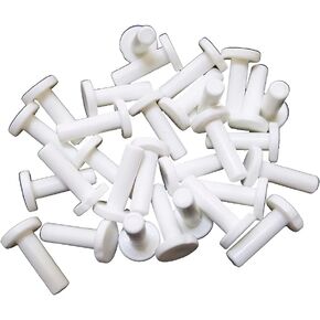 Malida 1/4 inch Plug for RO Reverse Osmosis Water Filter Fittings Valve (10 pack)