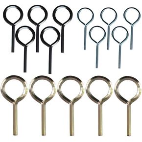 Hex Dogging Key 1/8 inch 5/32 inch and 7/32 inch for Push Bar Panic Exit Device,Metal Dog Keys Kit 15-Piece, 3 Size