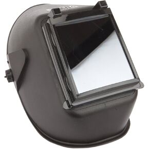 Forney 55672 Welding Helmet, Bandit III Flip Front, Shade-10,Black, Medium