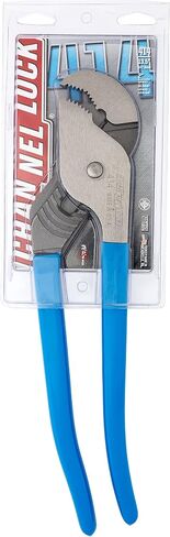 Channellock 410 سعة الفك 1-1/8 بوصة 9-1/2 بوصة لسان مزدوج وزردية أخدود، أزرق in Kuwait
