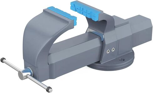 Vise Jaw Pads 5",1 Pair Soft Jaws for Bench Vise Universal Jaw Covers,Multi-Groove Design, for Clamping Metal Plastics and Woodworking in Saudi Arabia