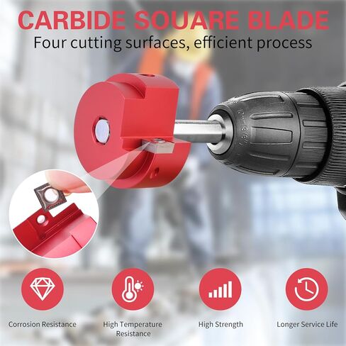 مخرطة أنابيب PVC مكونة من 9 قطع، مجموعة أدوات الأنابيب لأدوات مخرطة الأنابيب البلاستيكية القياسية 1/2 بوصة تتضمن PPR50، PPR75، PPR100، PPR125، PPR150، PPR200، PPR250، PPR300 وPPR400 (أحمر، 9 قطع) in Kuwait