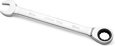 Jetech 14mm Ratcheting Combination Wrench, 12PT 72 Tooth Gear Wrench, Industrial Grade Cr-V Steel Gear Spanner for Household Garage Auto in Saudi Arabia